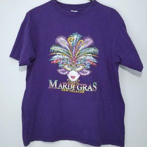 Vintage early-2000s Mardi Gras New Orleans tee